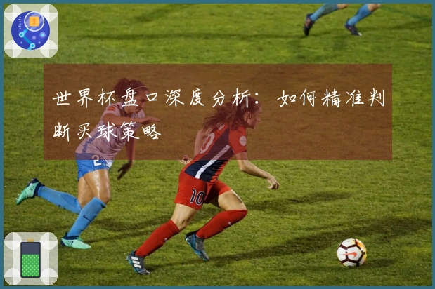 世界杯盘口深度分析：如何精准判断买球策略