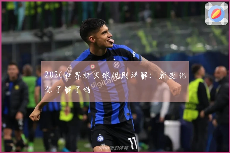 2026世界杯买球规则详解：新变化你了解了吗